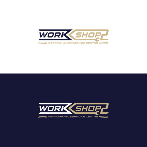 Prestige Trusted Logo for high end garage that's partnered with another brand Diseño de agniardi