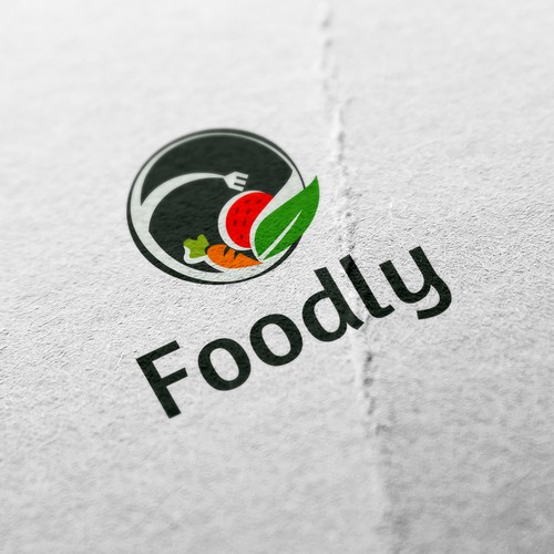 Modern logo for a food delivery business to appeal to professionals Design by cs_branding