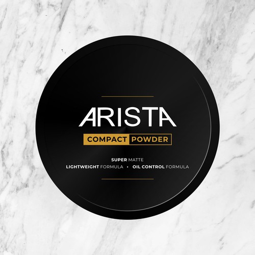 Arista Compact Powder Design by Chilmi Fahruzi