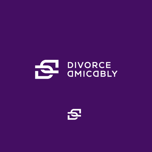 Logo for a new, healthy way for reasonable people to divorce Design by musework