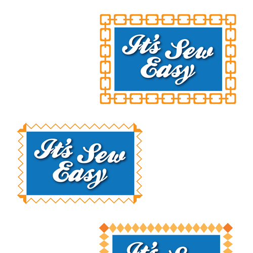  Stylish logo for PBS TV show: It's Sew Easy Design by Mikaworks