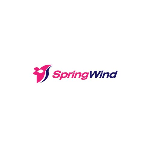 Spring Wind Logo デザイン by khizz93