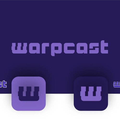 Warpcast logo Design by ORYANDESIGN