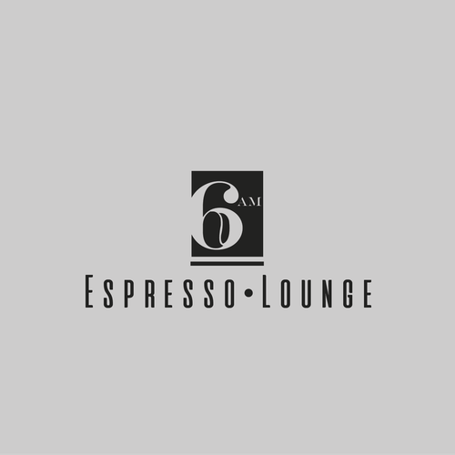 Design an enticing logo for 6 A.M. Espresso Lounge Design by Peaches0108