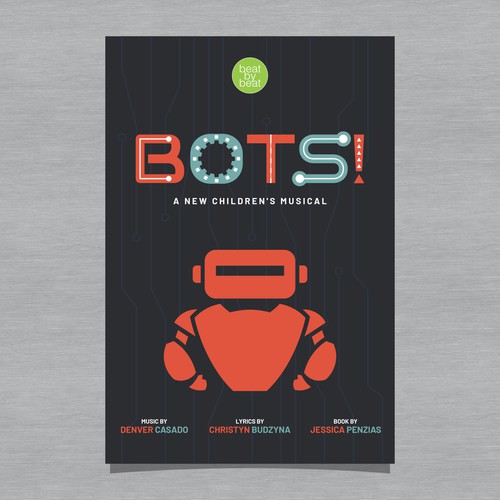 Design eye-catching poster for a contemporary NEW MUSICAL Design by Syarif HC