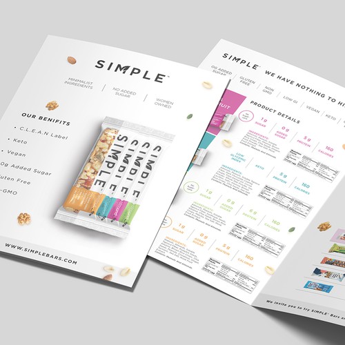 SIMPLE - Sell sheet Design by Hadi (Achiver)