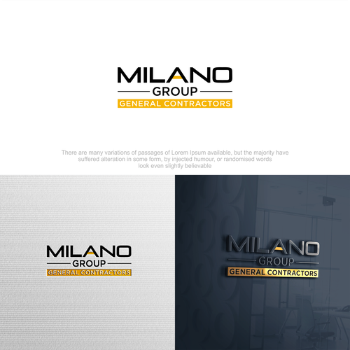 Milano Group logo refresh/modification Design by Tríxÿ©