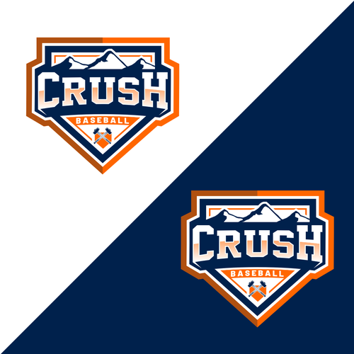 Central Oregon Crush Baseball Diseño de Gandesign