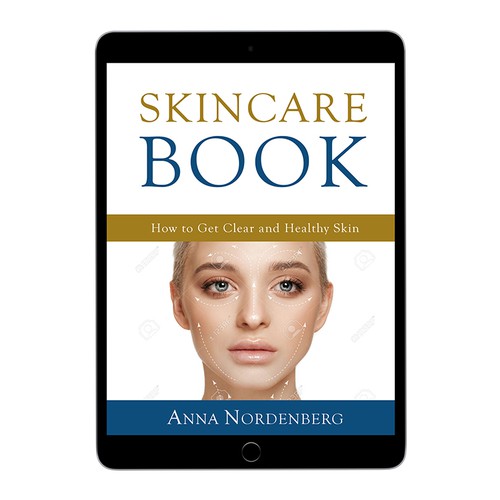 skincare book to help people with unwanted skin issues such as acne .... Design by Cascadorys