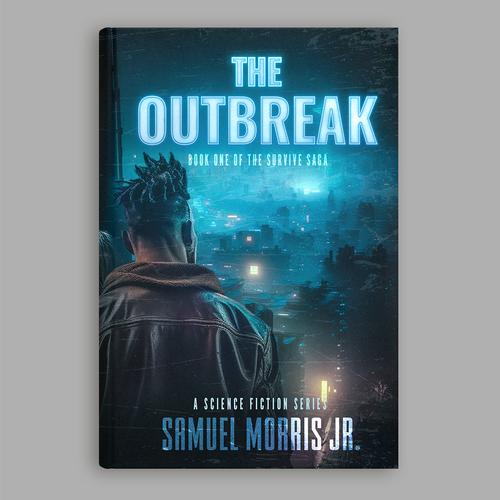 Sci-fi book cover with horror elements needed. Design by ZeppelinDG
