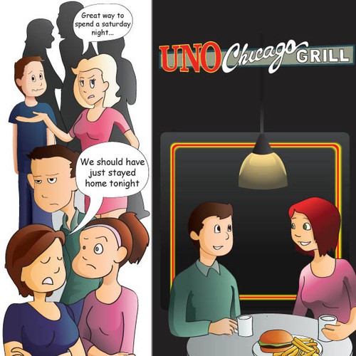 Help An American casual diner with a new illustration Ontwerp door Entertainment_2005