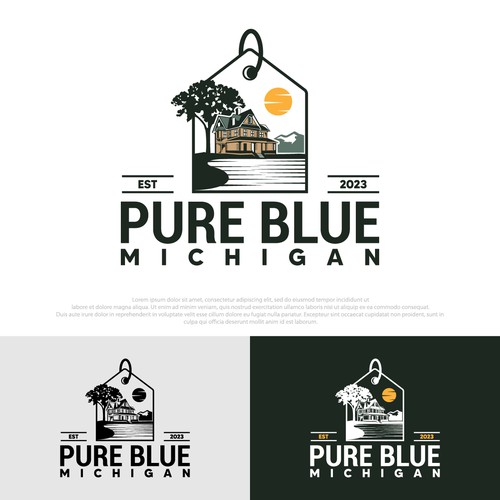 Pure Blue Michigan Design by GivenChy