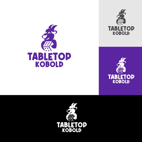 Bring Tabletop Kobold to Life with a Fun, Memorable Logo and Branding Design by keoart