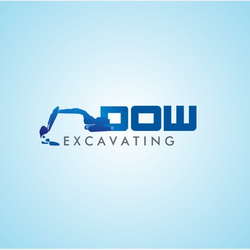 Logo design for Excavating Company Design by crazyeye