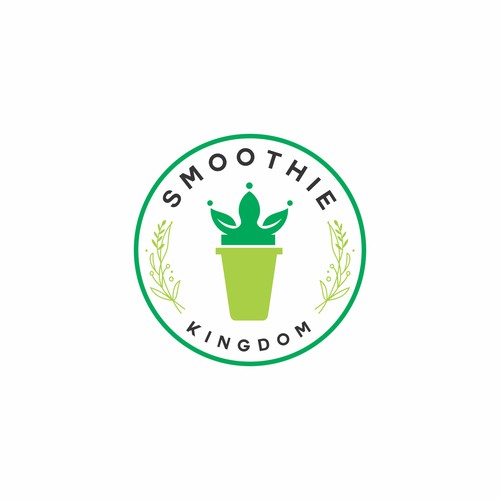Logo for New Restaurant: Smoothie Kingdom Diseño de Studio.Shahbaz™