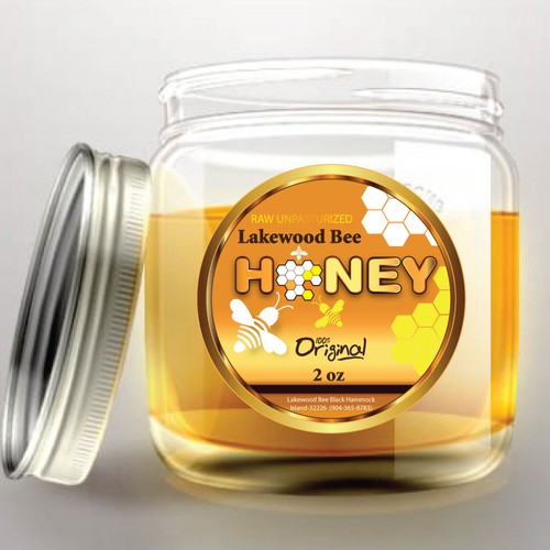 Lakewood Bee needs a new print or packaging design Design by Maamir24