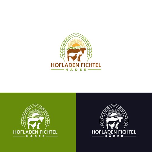 logo for a farm store Design réalisé par lesya787