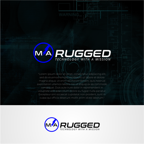 Mid-Atlantic Rugged Systems Logo and Brand Guide Design by Randy Yanuar