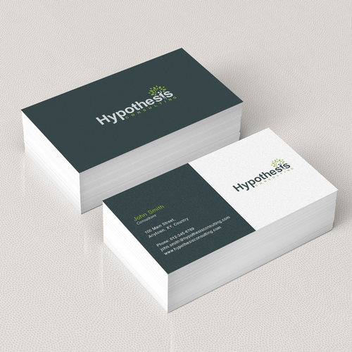 Create A Business Card For A Start Up Consulting Company Business Card Contest 99designs