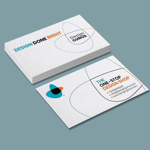 Business Card for DesignGurus.com Design réalisé par fastdesign86