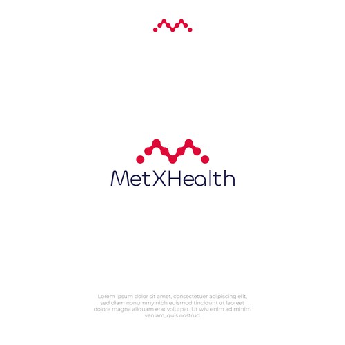 MetX Health Logo - Anti-Cancer Products and Research Design by SheenD