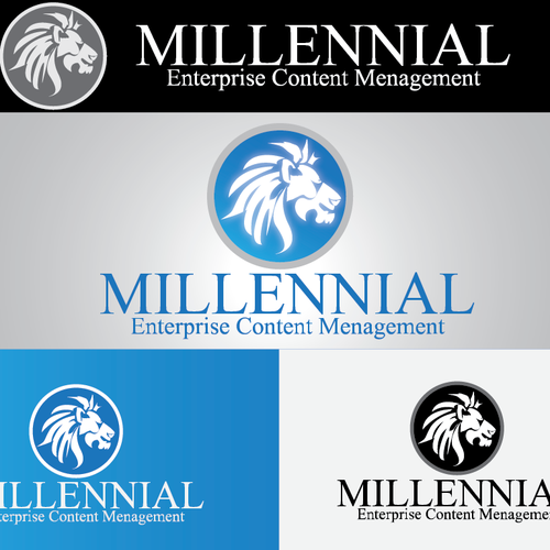 Logo for Millennial Design by eportal design
