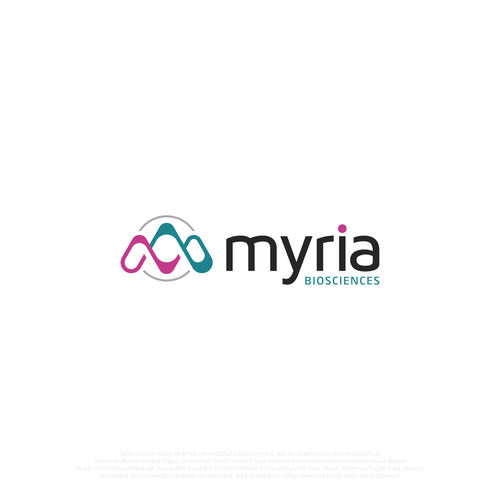 Logo for biotech company advancing drug development Design by MrBaba