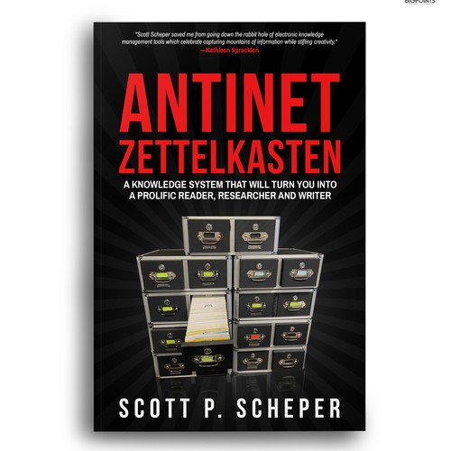 Design the Highly Anticipated Book about Analog Notetaking: "Antinet Zettelkasten" Diseño de Bigpoints
