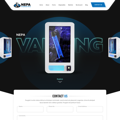 Need Homepage & Inner Page Redesigned for Website Design von MercClass