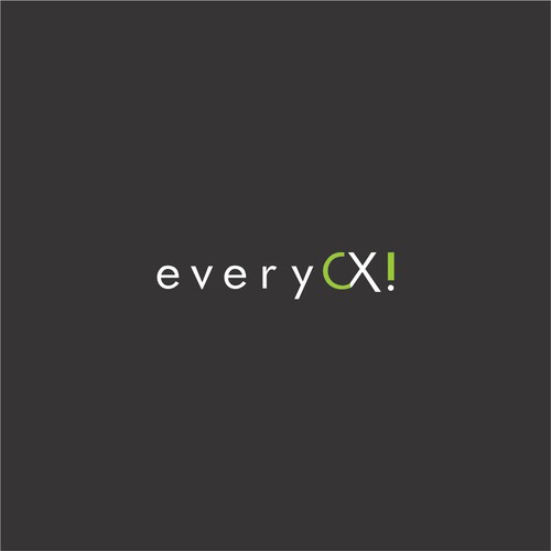 EVERY CX (Customer experience) logo for international SaaS product. Diseño de n_graphix