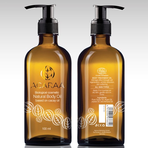 Creative Packaging Design for Natural Cosmetic Line Design by sapienpack