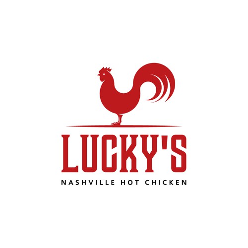 Create a modern southern fried chicken restaurant logo Logo design