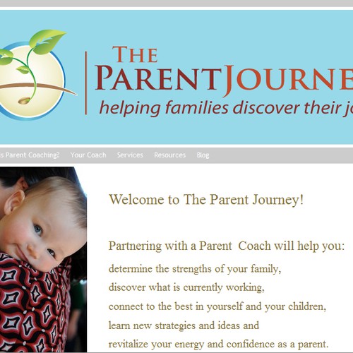 The Parent Journey needs a new logo デザイン by ChaddCloud33