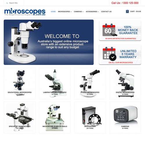 Microscopes.com.au -------------------------------------------- Banner Redesign Design by MargretSofia