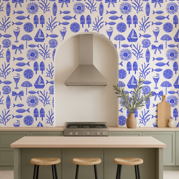 Summer Joy - Watercolor Collection Nutical