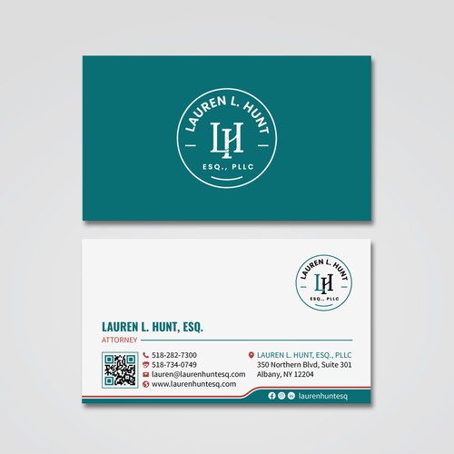 Design business cards and letterhead for a modern law firm Design by Tcmenk