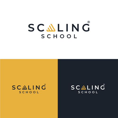 Design A Logo + Brand Guide For The "Scaling School" Design by Elzaka