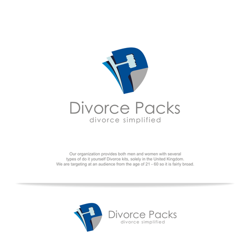 Divorce Logo  - UPDATED BRIEF, Ideally hand/computer drawn / Original Logo - Blind Filter Enabled Design von okdesignstudio