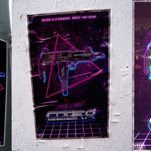 Create your own ‘80s-inspired movie poster! Design réalisé par Shoobo's