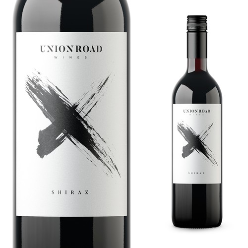 Wine label for new Australian Wine export brand. Design by Saverio Wongher ™