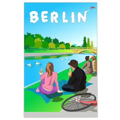 99designs Community Contest: Create a great poster for 99designs' new Berlin office (multiple winners) Design by Argim