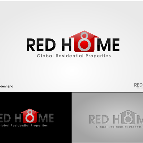 logo for Red Home Design by goldenhand º