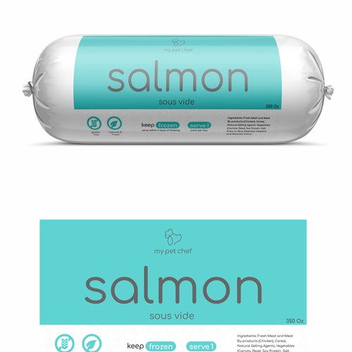 Premium Fresh Dog Food Design by Sukira