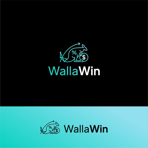 crea un logo per WallaWin Design by Djo Creative™