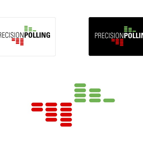 Precision Polling Logo Design Diseño de KSDesigners