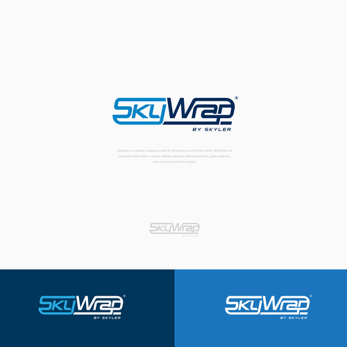 SkyWrap Logo Design by SimonMar