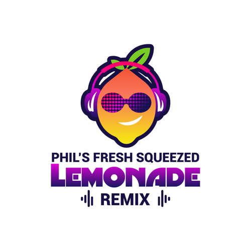 Fresh squeezed lemonade logo reinvented Design by Luel