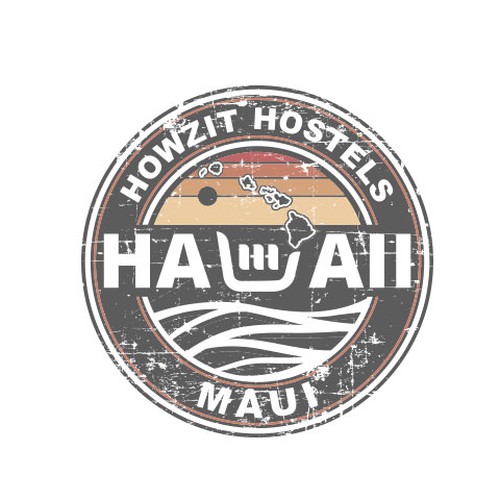 Maui - Hawaii Hostel looking for retail merch design! Design by mozaikworld