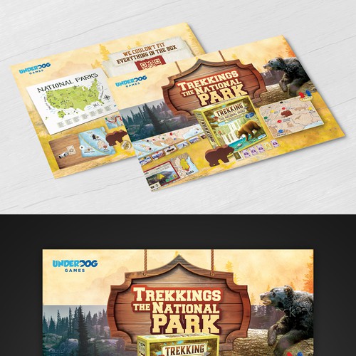 Looking for a Great Postcard for our National Parks game! Design by creatsoul