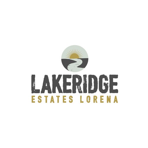 Lakeridge Estates Logo (New Housing Development in Lorena, TX) Design by Inventeour